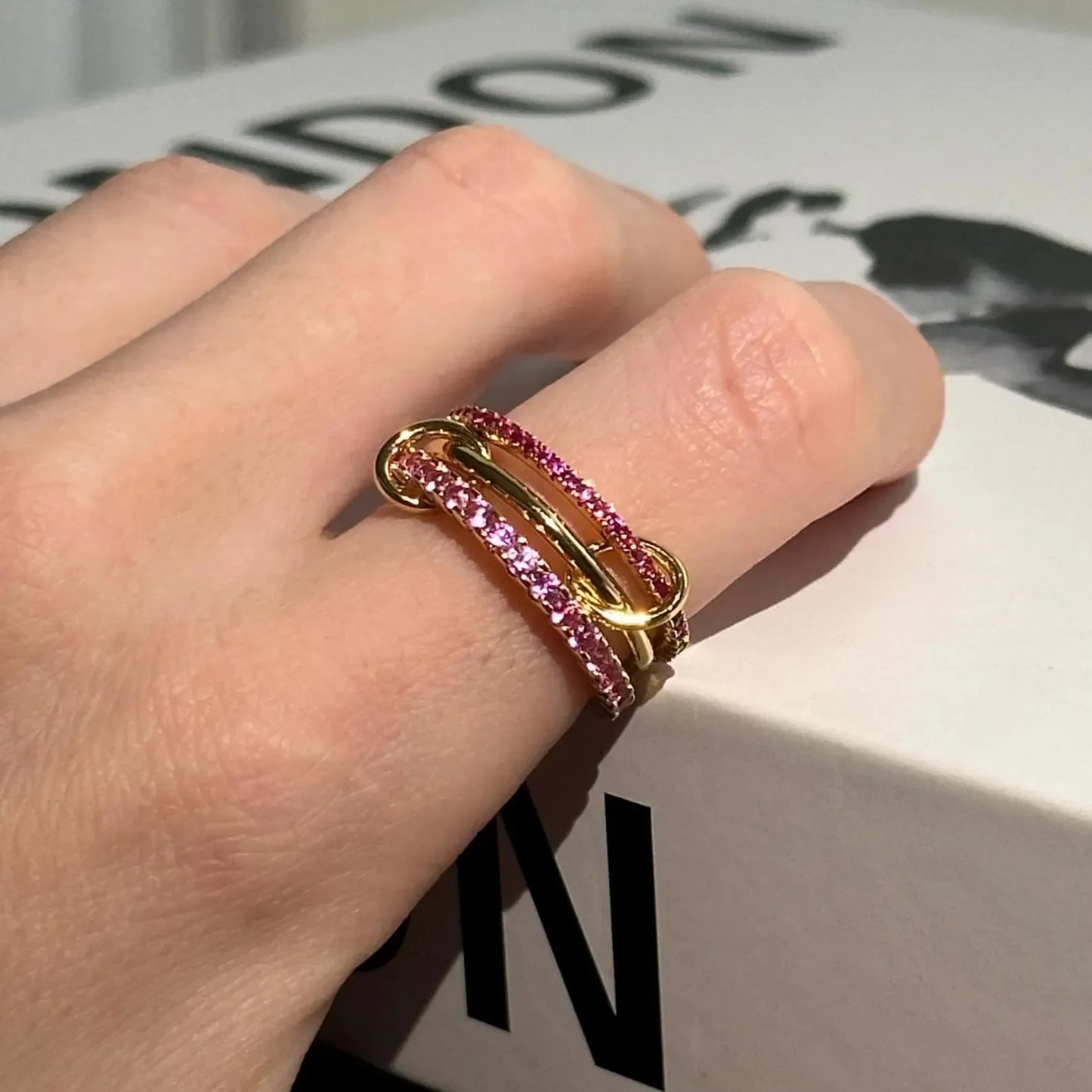 Stacking Engagement Band Rings For Women Plain Micro Paved 5A CZ Mix Color Multi Pieces Stack Full Finger Jewelry